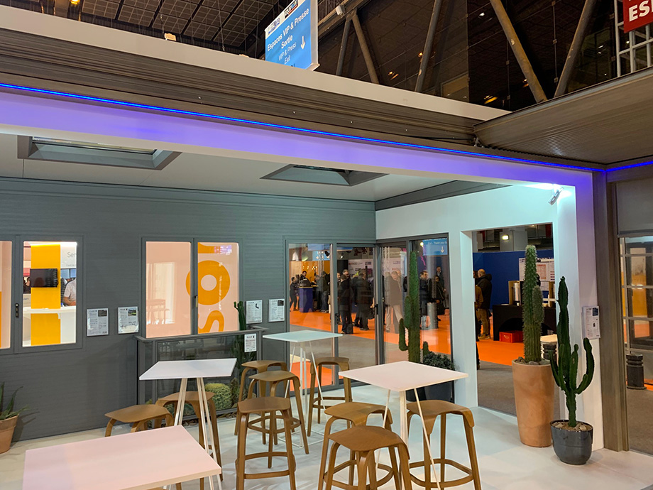 Stand EQUIPBAIE 2018 - Pergola alu rétractable Wallis&Outdoor®