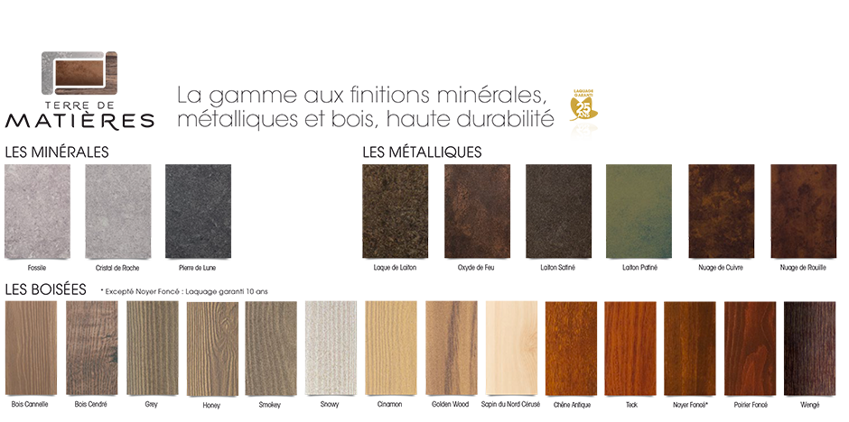 Terre de Matières, la gamme créativité haute durabilité Terre de Matières, la gamme créativité haute durabilité