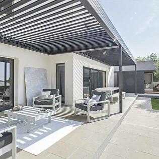 Pergola alu bioclimatique Profils Systèmes